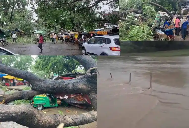 लखनऊ समेत प्रदेश के कई जिलों में भारी बारिश, 20 सितंबर तक यलो अलर्ट